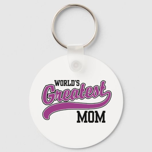 Porte-clés La plus grande maman du monde (Recto)