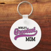 Porte-clés La plus grande maman du monde (Recto)