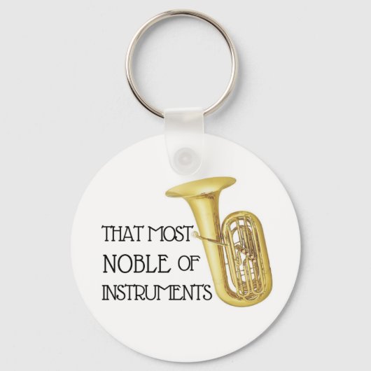Porte-clés La plus noble des instruments - Tuba Porte - clé (Recto)