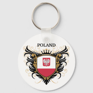 Porte-clés La Pologne [personnalisez]