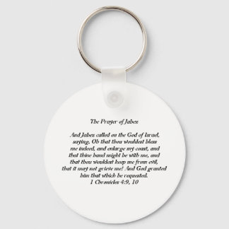 Porte-clés La prière de Jabez