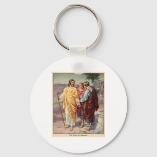 Porte-clés La promenade à l'emmaus