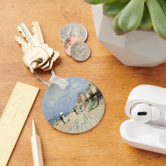 Porte-clés La promenade à Trouville par Claude Monet (Bureau)