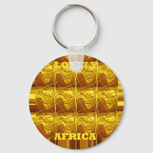 Porte-clés La promesse d'or de l'Afrique (Recto)