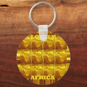 Porte-clés La promesse d'or de l'Afrique (Recto)