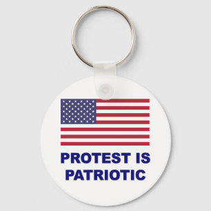 Porte-clés La protestation est patriotique