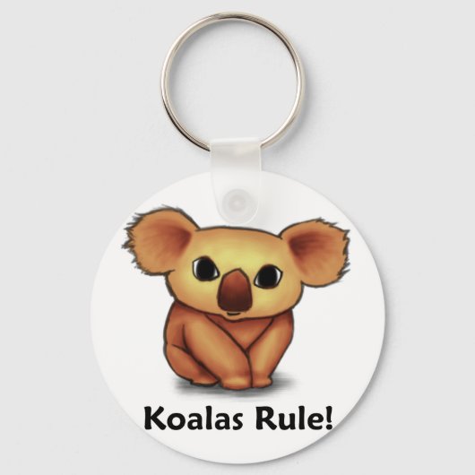 Porte-clés La règle des Koalas ! (Recto)