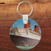 Porte-clés La reine Mary de Cunard White Star Line (Recto)