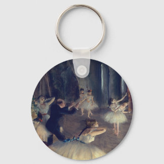 Porte-clés La répétition sur scène par Degas :
