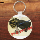 Porte-clés La réponse de l'Amérique ! Production (Recto)