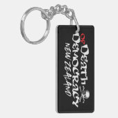 Porte-clés La résistance devient devoir NZ Politique (Devant gauche)