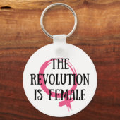 Porte-clés La révolution est féminine (Recto)