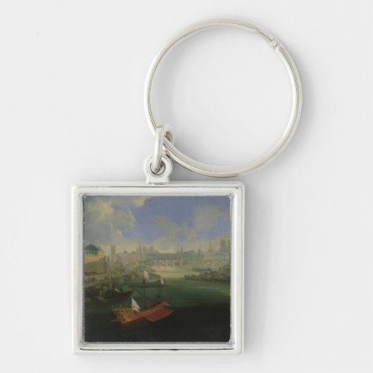 Porte-clés La rivière la Seine (Devant)