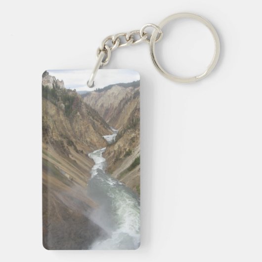 Porte-clés La rivière Yellowstone (Dos)