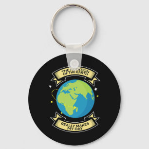 Porte-clés La Rotation De La Terre Fait De Mon Jour La Scienc