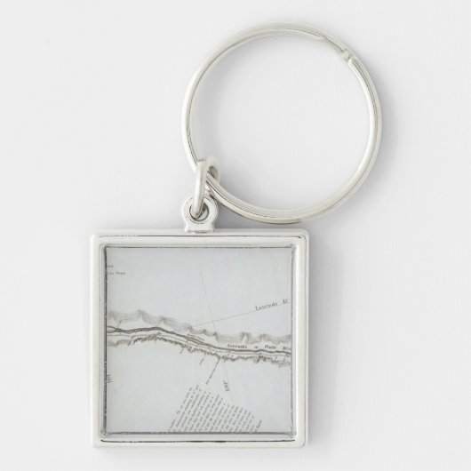 Porte-clés La route du Missouri à l'Oregon (Devant)