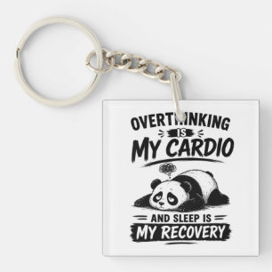Porte-clés La rumination est mon cardio