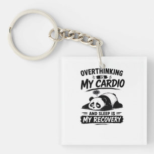 Porte-clés La rumination est mon cardio