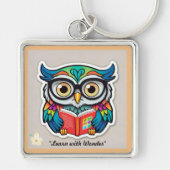 Porte-clés "La Sagesse Par Les Pages" (Devant)