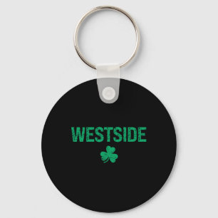 Porte-clés La Saint-Patrick Shamrock Westside Irlandais