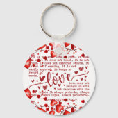 Porte-clés la Saint-Valentin (Recto)