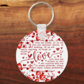 Porte-clés la Saint-Valentin (Recto)
