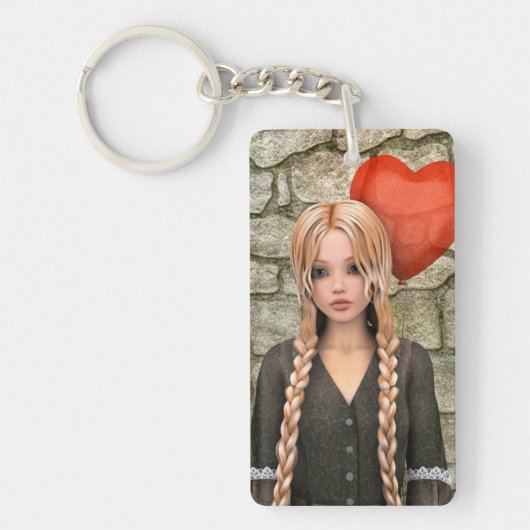 Porte-clés la Saint-Valentin (Devant)