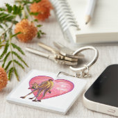 Porte-clés La Saint-Valentin au chameau (Devant Droit)