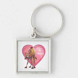 Porte-clés La Saint-Valentin au chameau