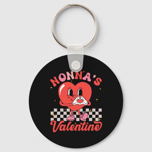 Porte-clés La Saint-Valentin de Nonna Joyeuse Saint-Valentin (Recto)