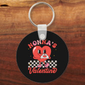 Porte-clés La Saint-Valentin de Nonna Joyeuse Saint-Valentin (Recto)