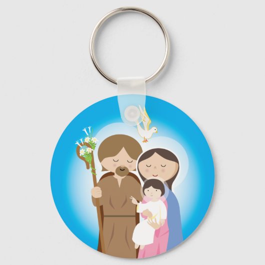 Porte-clés La Sainte Famille (Recto)