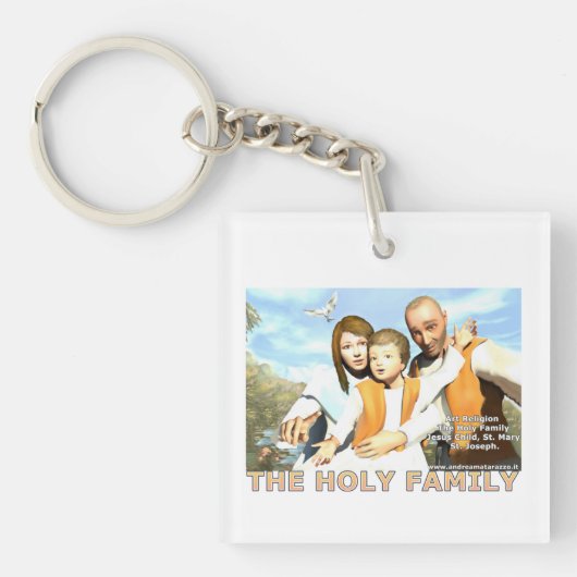 Porte-clés La Sainte Famille (Devant)