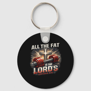 Porte-clés La salle de sport chrétienne Fat is Lords Workout