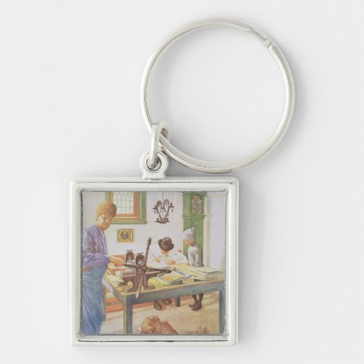 Porte-clés La salle des estampes, pub. dans "Lasst Licht (Devant)