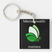 Porte-clés La santé mentale compte (Devant)