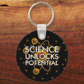 PORTE-CLÉS LA SCIENCE DÉVERROUILLE LE POTENTIEL (Verso)