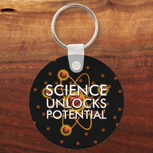 PORTE-CLÉS LA SCIENCE DÉVERROUILLE LE POTENTIEL (Verso)