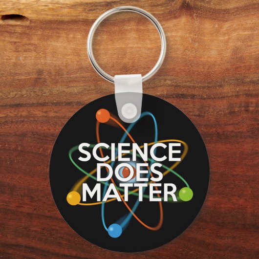 PORTE-CLÉS LA SCIENCE EST IMPORTANTE (Verso)