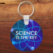 PORTE-CLÉS LA SCIENCE EST LA CLÉ (Verso)