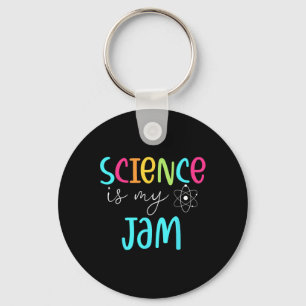 Porte-clés La science est ma confiture Cute Prof de science A