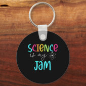 Porte-clés La science est ma confiture Cute Prof de science A (Recto)
