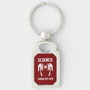 Porte-clés La science m'a sauvé la vie