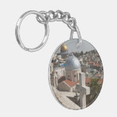Porte-clés La silhouette de la vieille Jérusalem (Devant gauche)