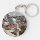 Porte-clés La silhouette de la vieille Jérusalem (Dos)