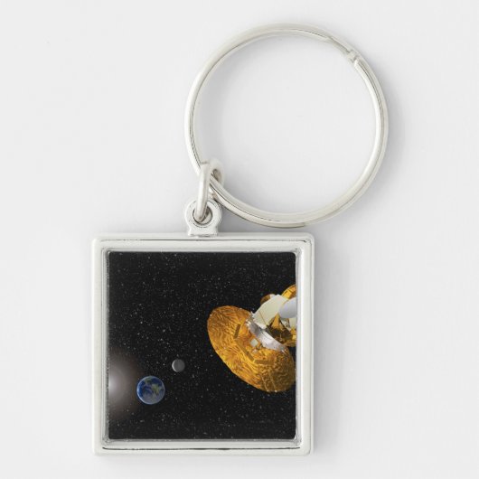 Porte-clés La sonde d'isotropie des micro-ondes Wilkinson (Devant)