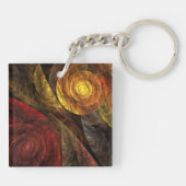 Porte-clés La spirale de l'art Abstrait (Dos)