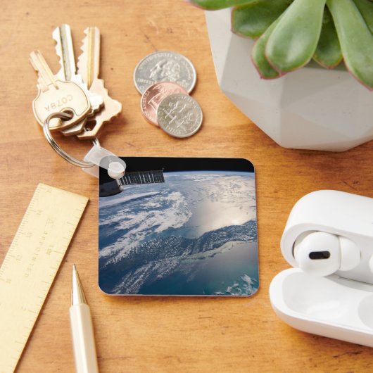 Porte-clés La Station Spce Internationale Au-Dessus De L'Atla (Bureau)