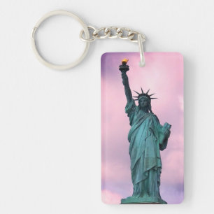 Porte-clés La statue de la Liberté célèbre du port de New Yor
