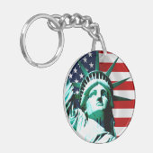 Porte-clés La Statue de la Liberté, NY (Devant gauche)